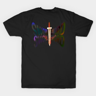 Bloody sword art topografi T-Shirt